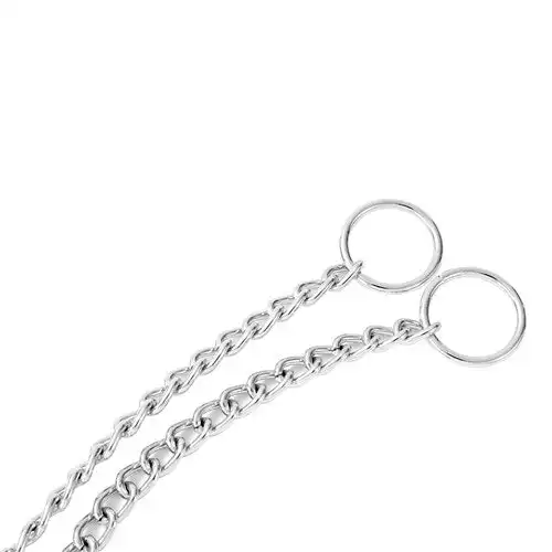 6x Paws & Claws Pet 40cmx2mm Chain Collar/Necklace Choker for Small Dogs Silver