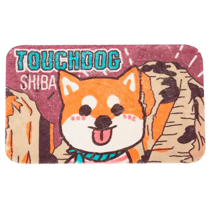 Touchdog 50cm Rectangle Gripped Pet/Cat/Dog Soft Resting Sleeping Mat/Pad Shiba