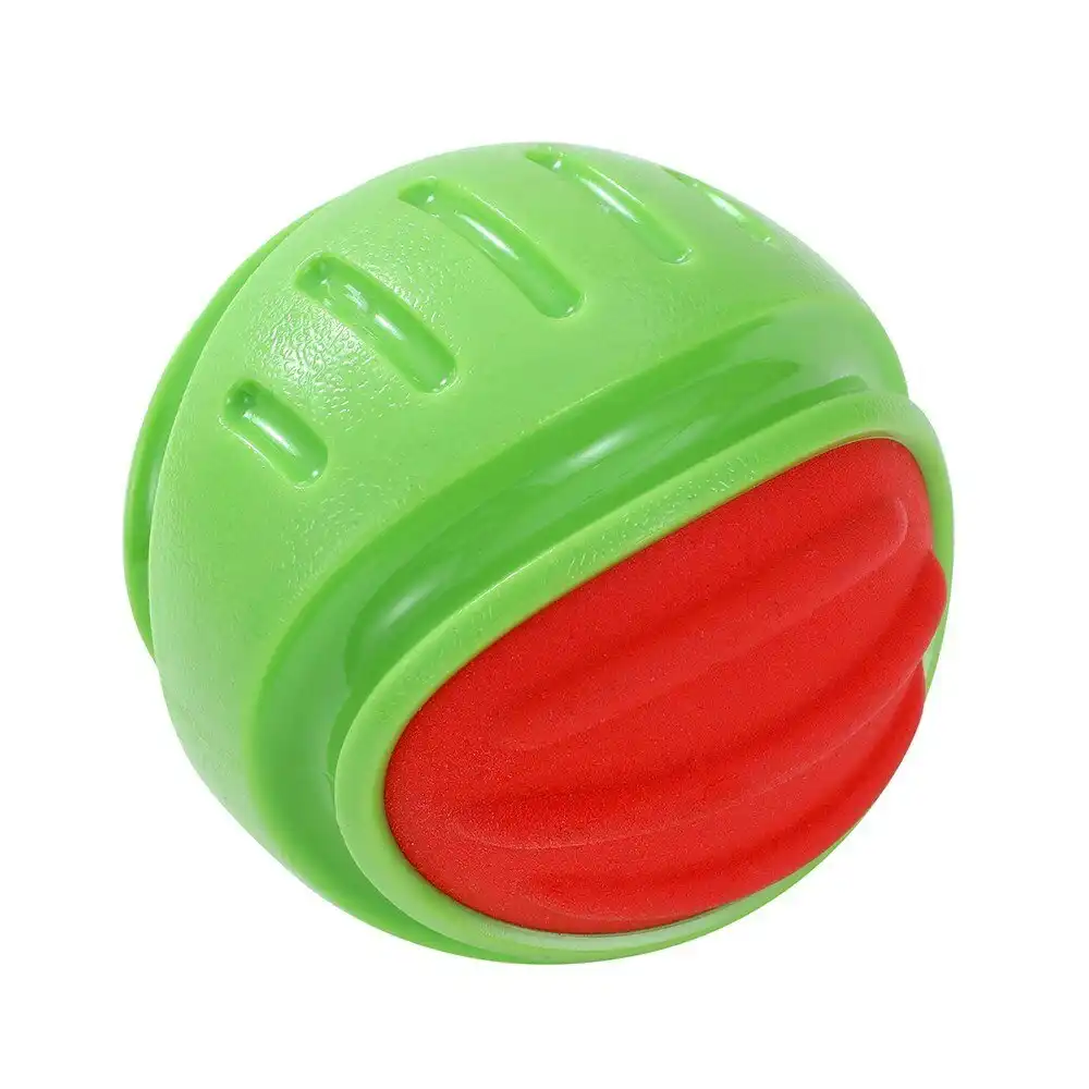2x Paws & Claws Pet/Dog 10cm Ultra Float TPR Ball w/ Squeaker Interactive Toy