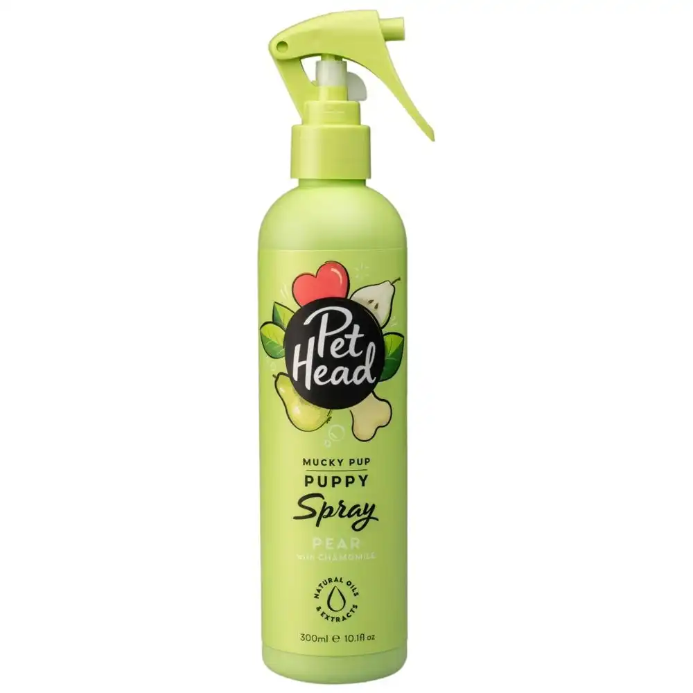 Pet Head Mucky 300ml Pet Puppy/Dog Grooming Scent Perfume Spray/Deodoriser Pear