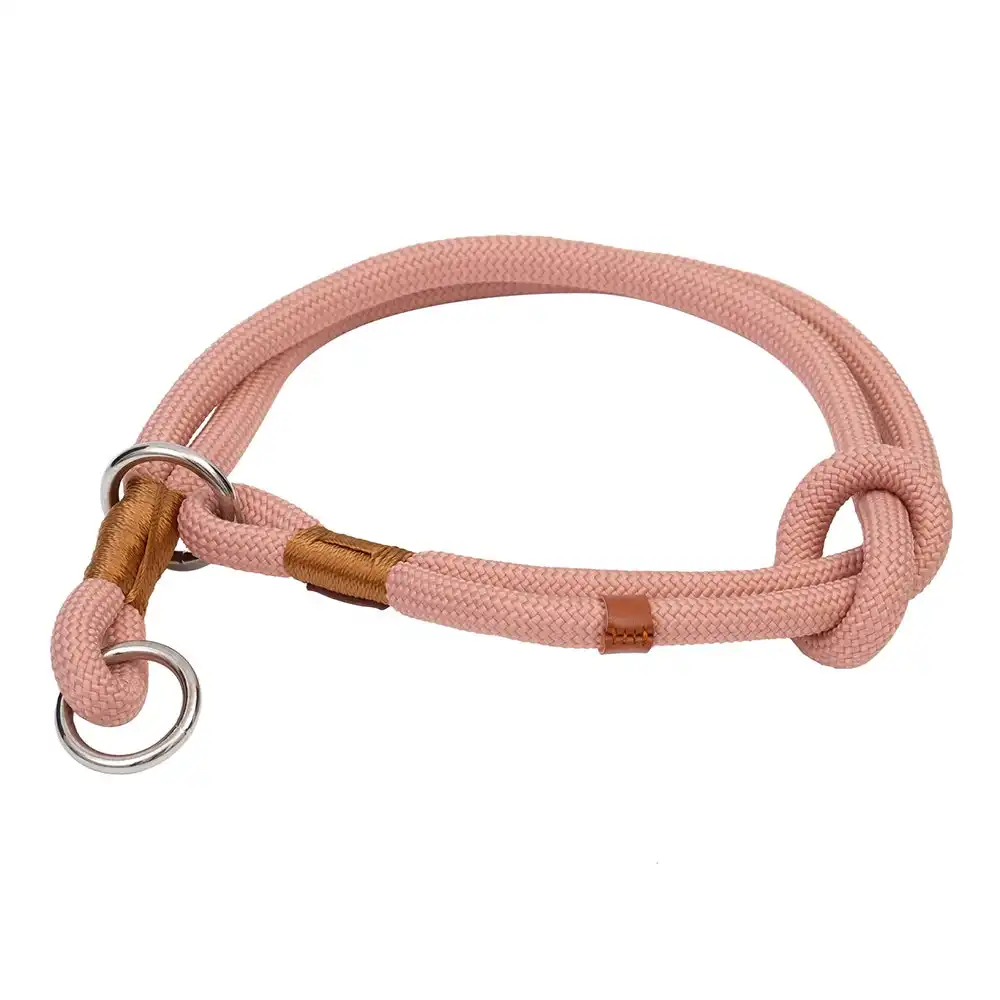 M-Pets 45cm Medium Eco-Friendly Adjustable Pet/Dog Collar Neck Secure Strap Pink