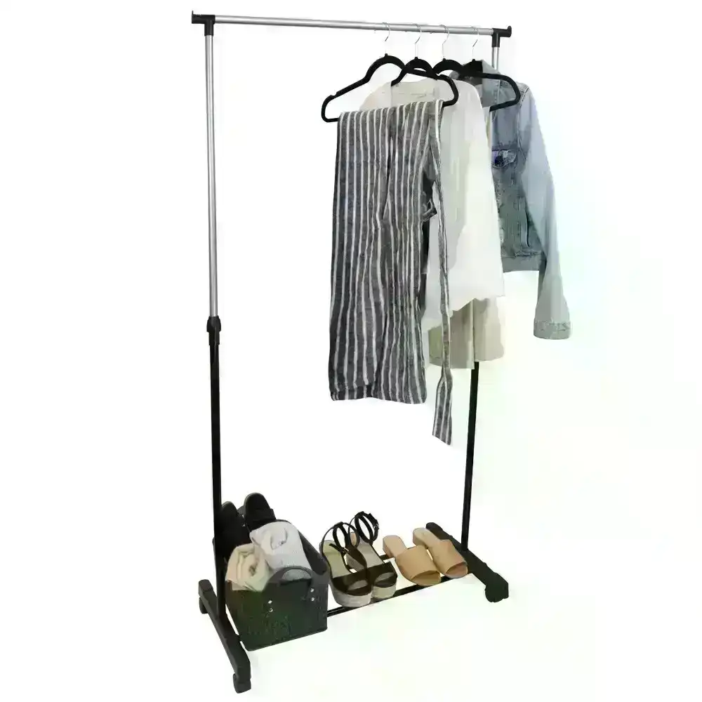 Box Sweden Hight Adjustable Garment/Clothes Rack/Closet Hanger Organiser/Storage