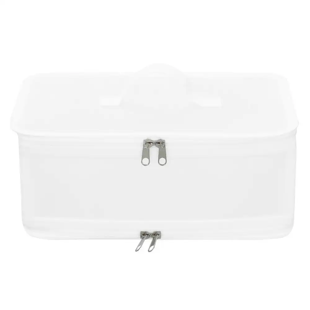 Boxsweden 6.8L Foldaway 30cm Storage Box Collapsible Organiser Container White
