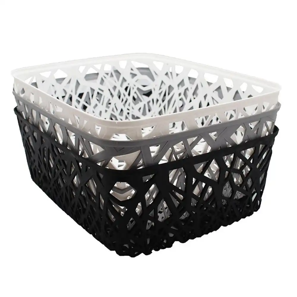 Boxsweden 36.5cm Vin Storage Basket Holder Home Cleaning/Organiser Assorted