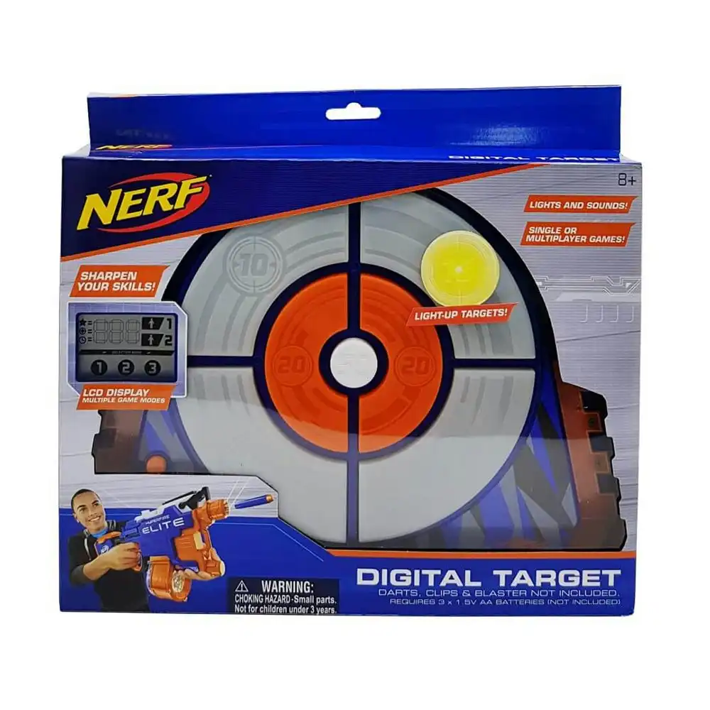 Nerf Elite LCD Digital Target with Point/Speed/Blast Counter/Display Board 8+