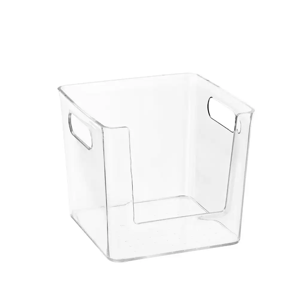 Boxsweden Crystal 16.5x14.5cm Pick Container Storage Home Organiser Small Clear