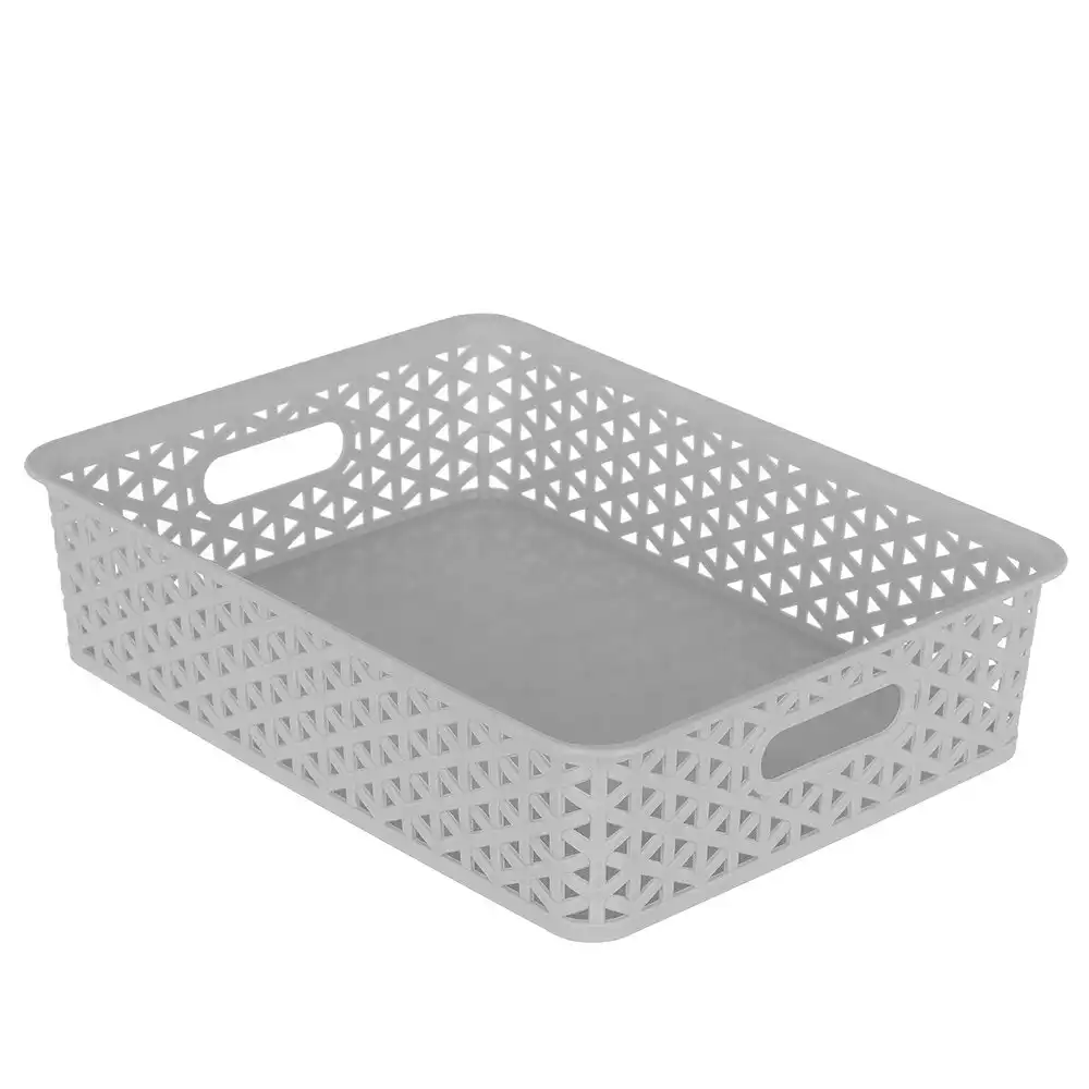Boxsweden 35.5cm Wicker Design Home Organiser Basket Storage/Container Assorted