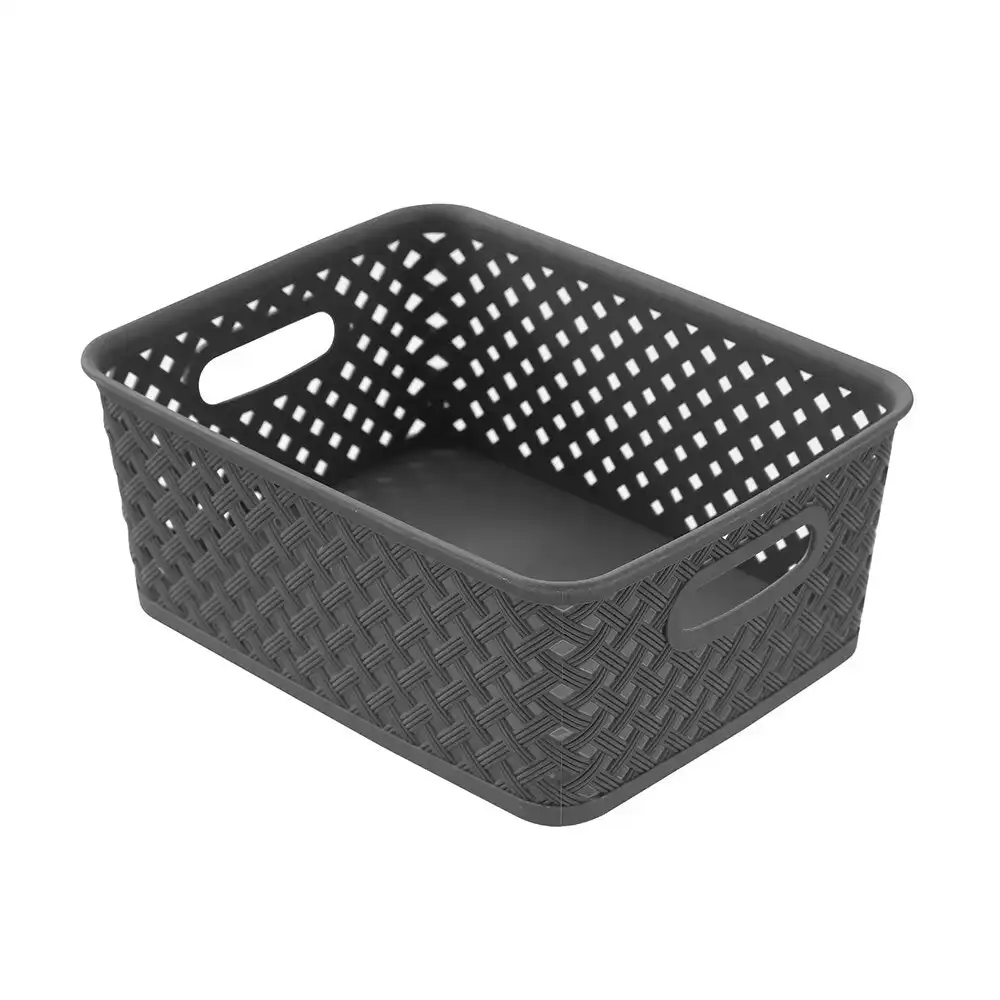 Boxsweden 25.5x19.5cm Weave Basket Cleaning Storage Organiser Container S Asst