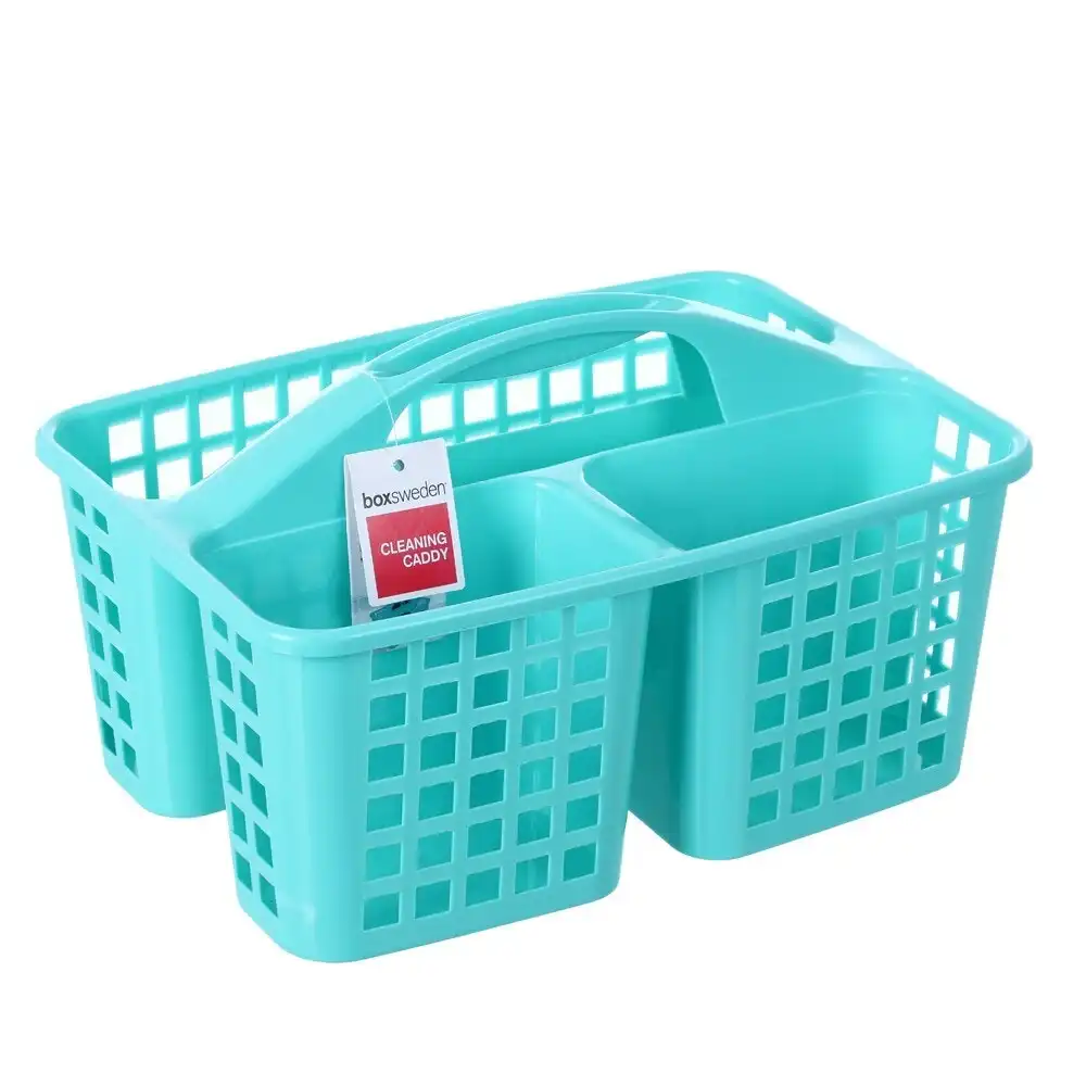 Box Sweden Cleaning Caddy 31cm 3 Compartments Cleaning Storage Container Asstd