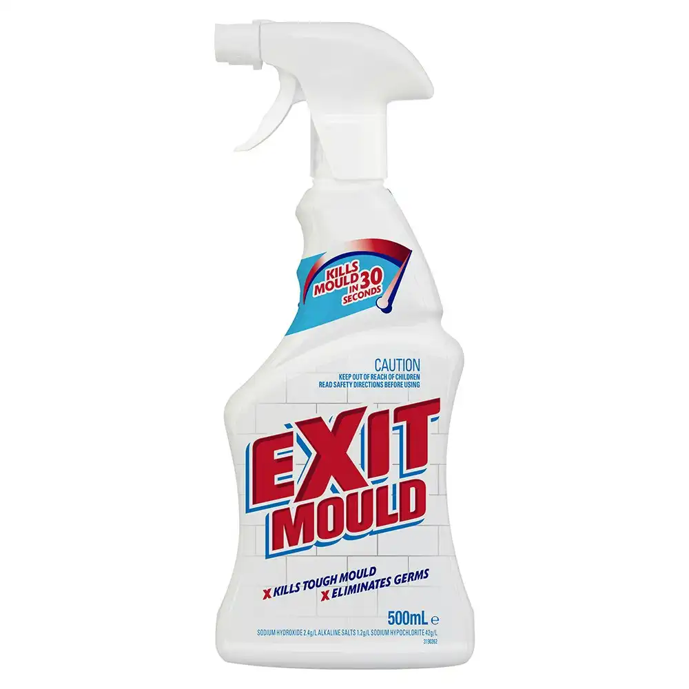 Exit Mould 500ml Bathroom/Kitchen/Tile/Grout/Boats Mould Remover Cleaning Spray