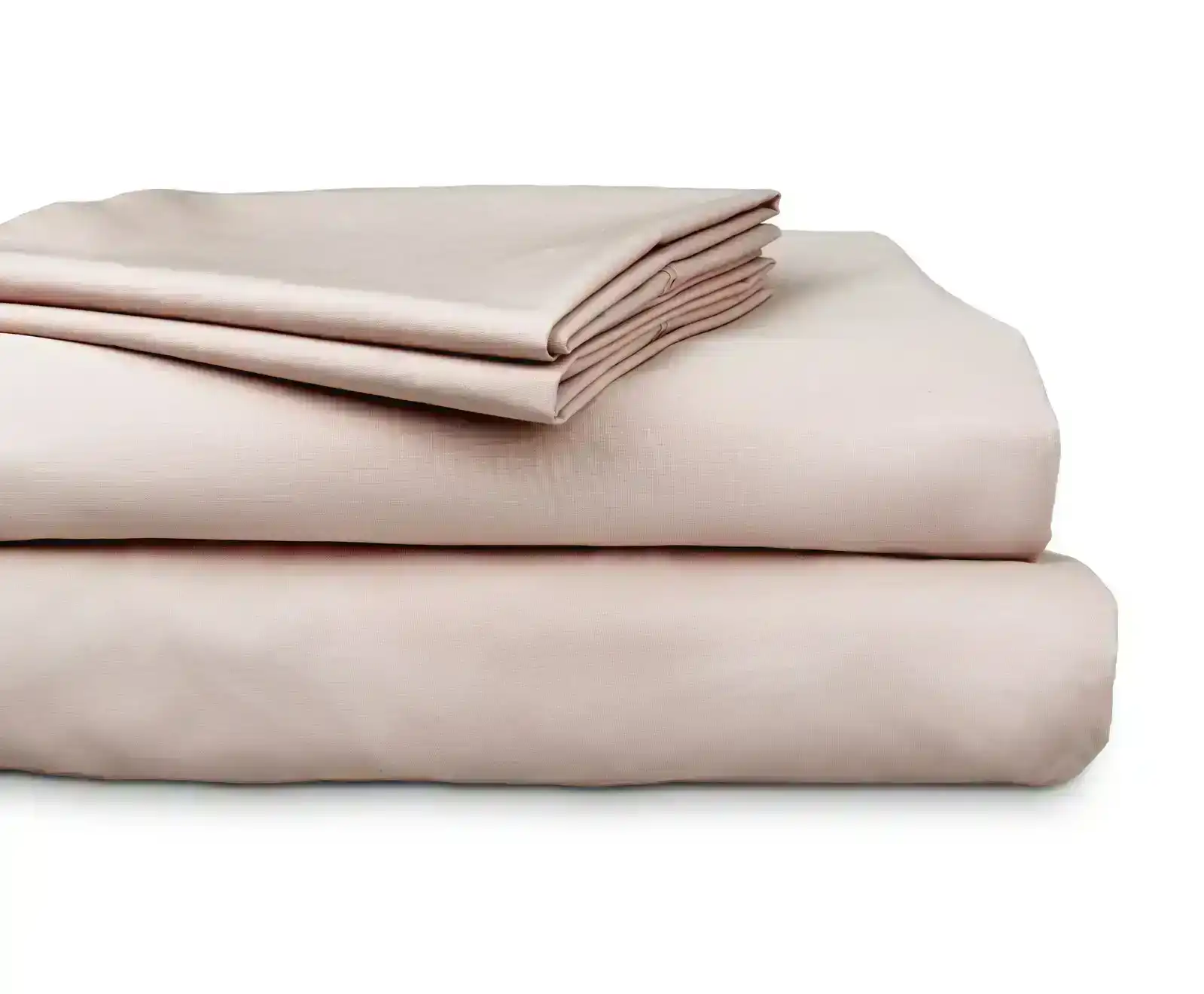 Ardor 300TC Cotton King Bed Size Flat/Fitted Sheet Set w/ 2x Pillowcases Pink