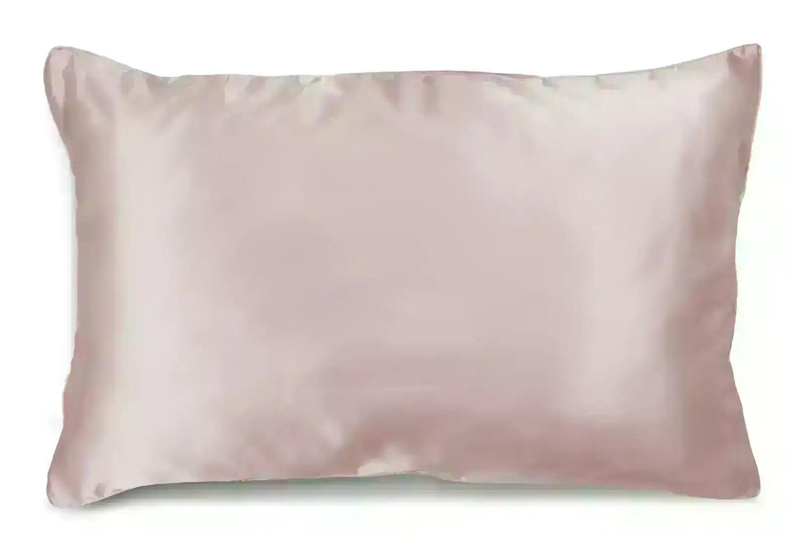 Ardor Soft Solid Pink 51x76cm Mulberry Satin Silk Pillowcase Cover Home Bedding