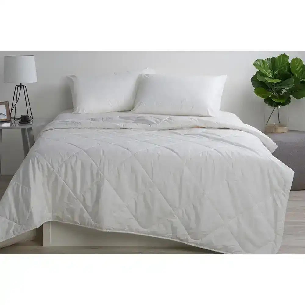 Jason Single Bed All Seasons Bedding Washable Quilt/Doona Australian Wool 300GSM