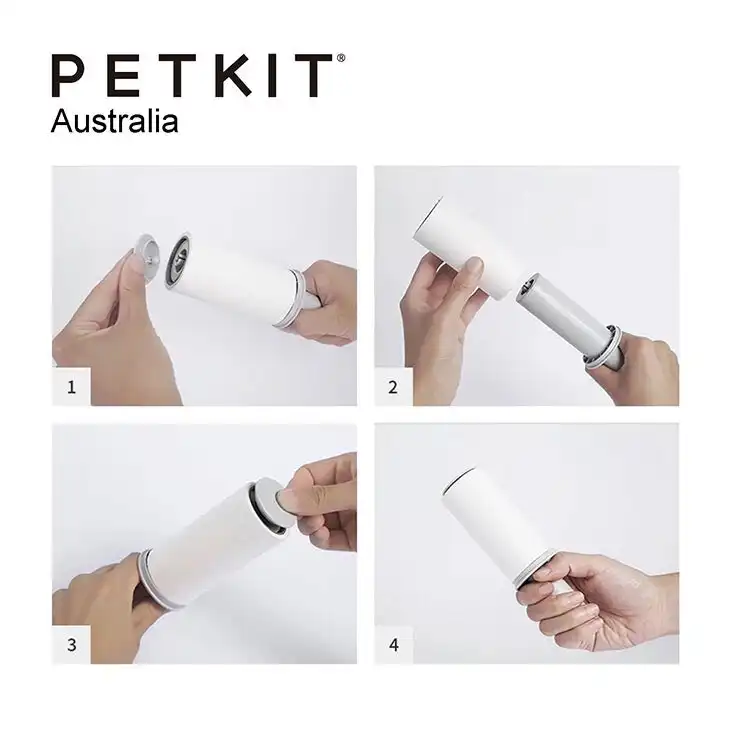Petkit Retractable Storage Cloth Lint Roller Pets Cat Dog Fur/Hair Remover Brush