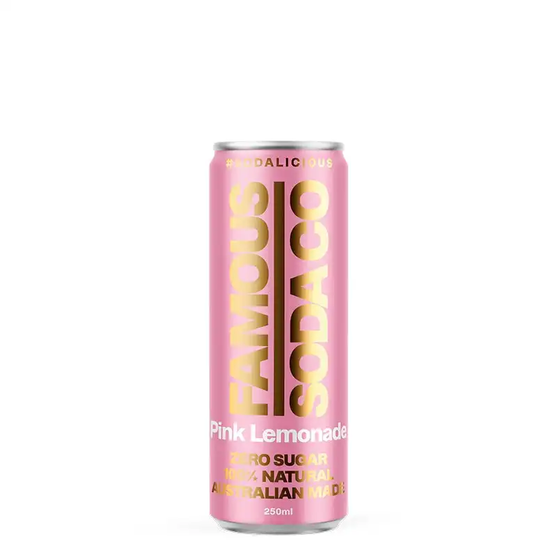 Pink Lemonade 250ml Cans x 24