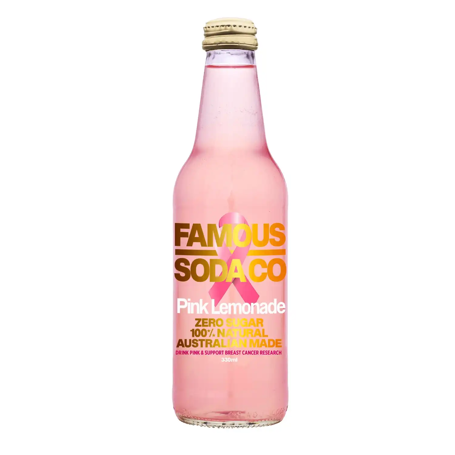 Pink Lemonade 330ml Bottles x 12