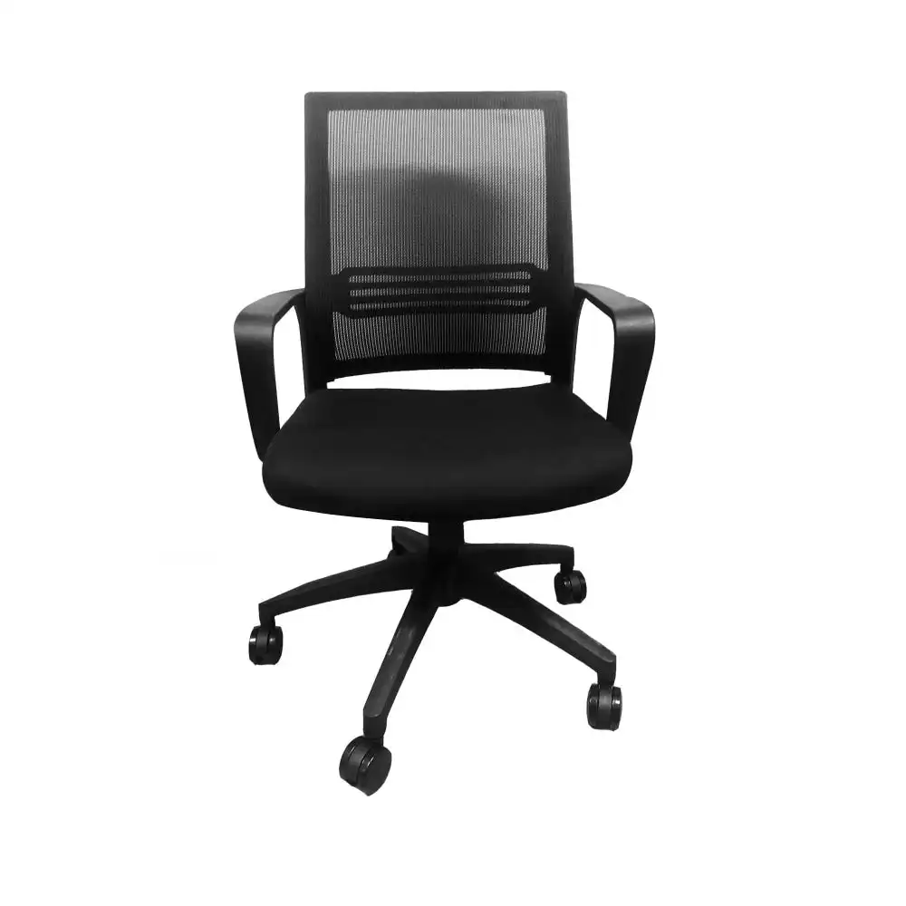 HomeStar Exton Executive Computer Work Office Chair W/ Mesh Back - Black