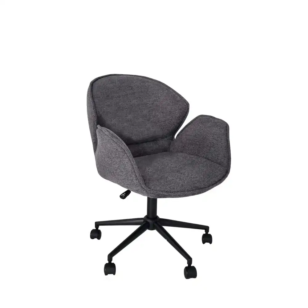 HomeStar Power Fabric Office Computer Task Chair - Grey