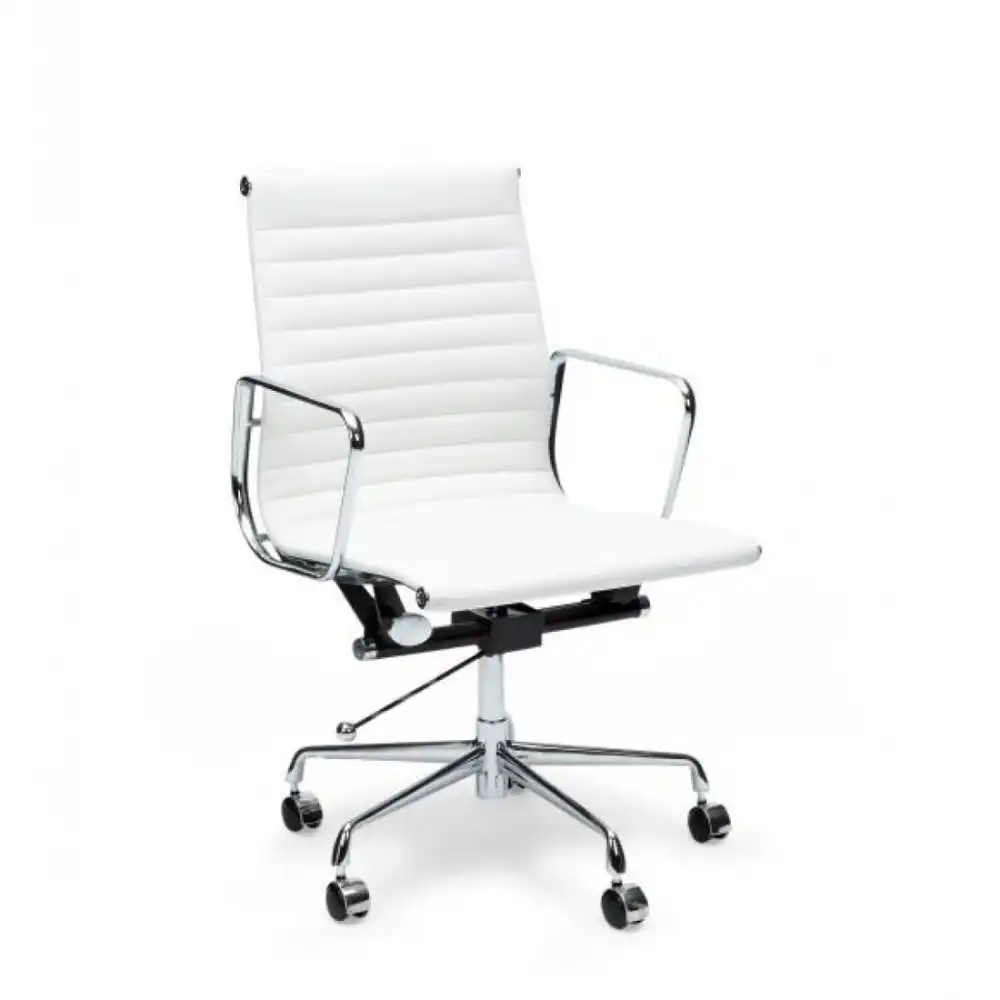 Eames Replica Management Office Chair - Low Back - White