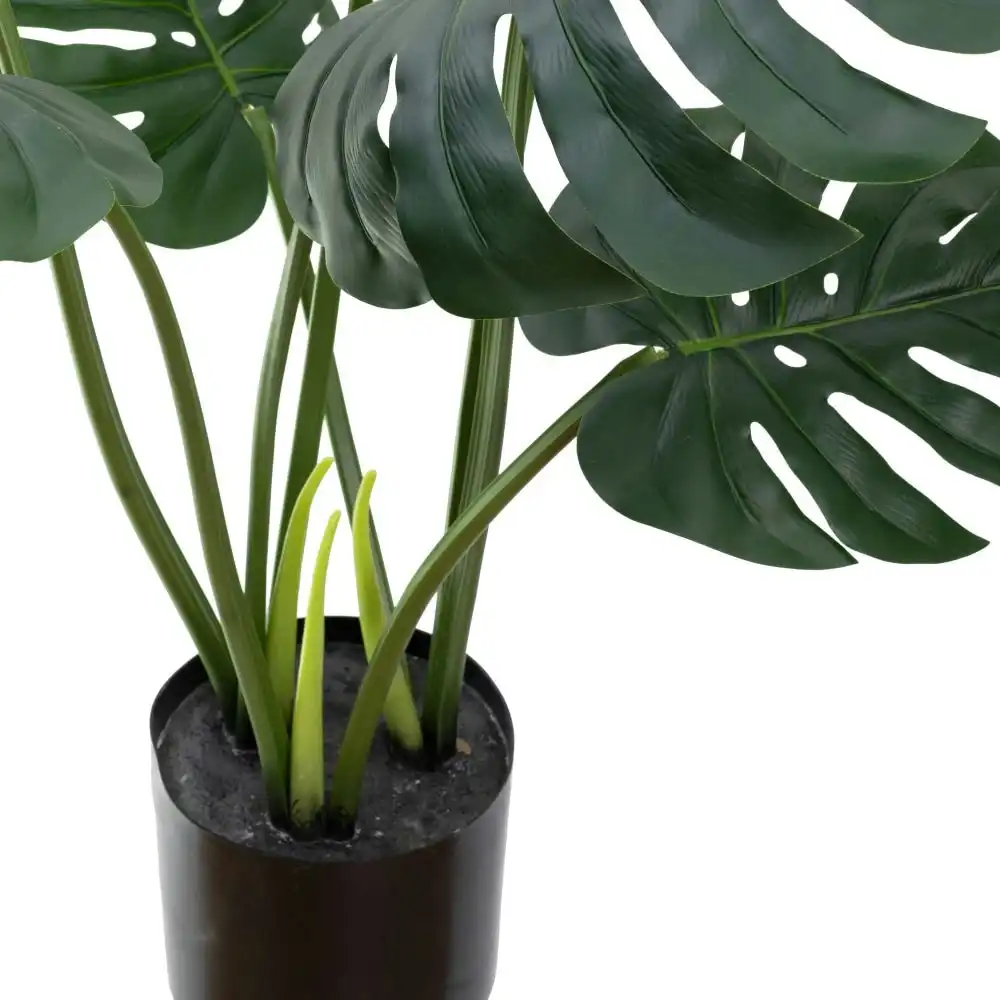Glamorous Fusion Monstera Vine Artificial Fake Plant Decorative Arrangement 90cm Green
