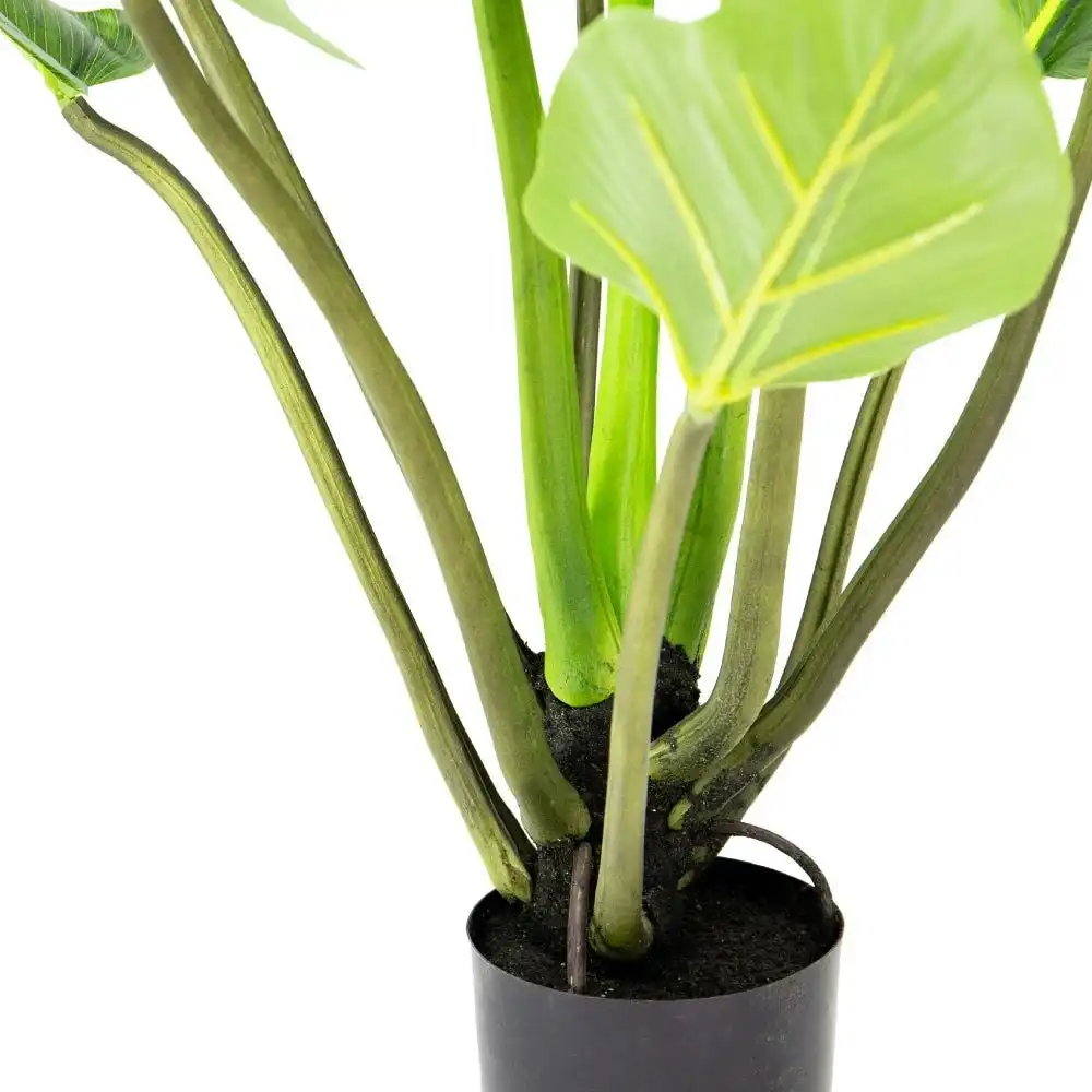 Glamorous Fusion Philodendron Artificial Fake Plant Decorative 140cm In Pot - Green