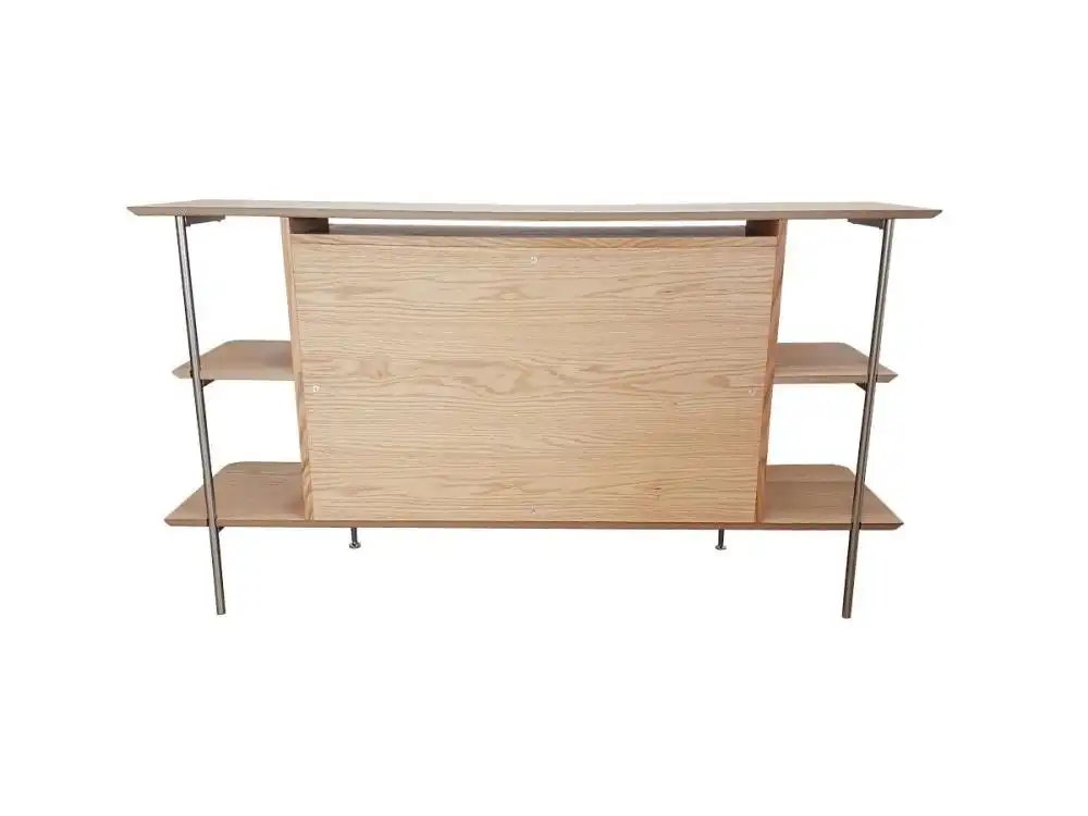 6IXTY2 Scandinavian Sideboard Buffet Unit Storage Cabinet - Oak