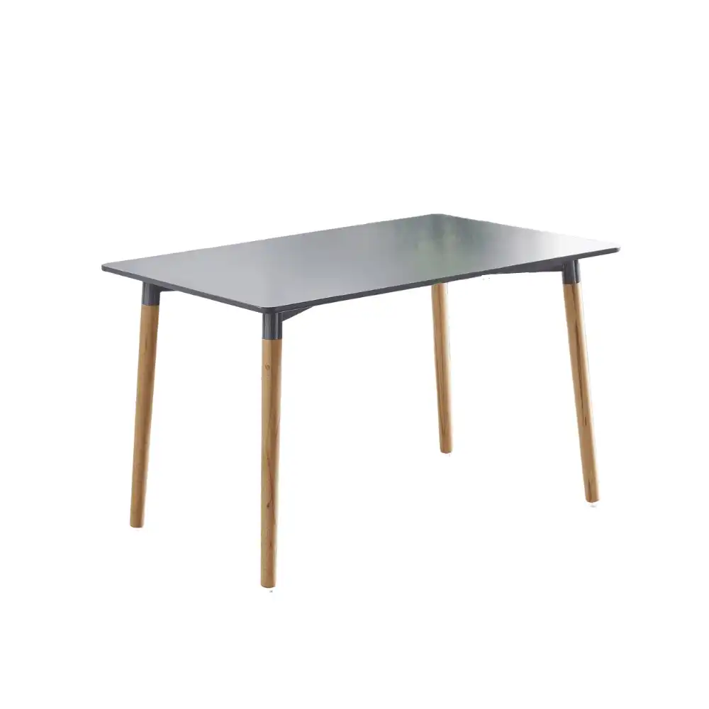 Mira Rectangle Wooden Dining Table 120cm - Grey