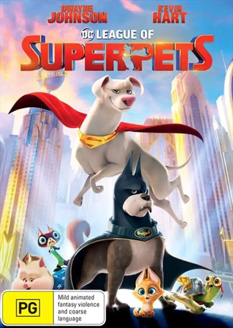 DC League Of Super Pets DVD