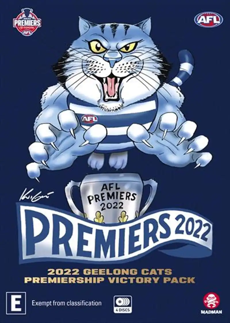 AFL 2022 Premiers Victory Pack DVD