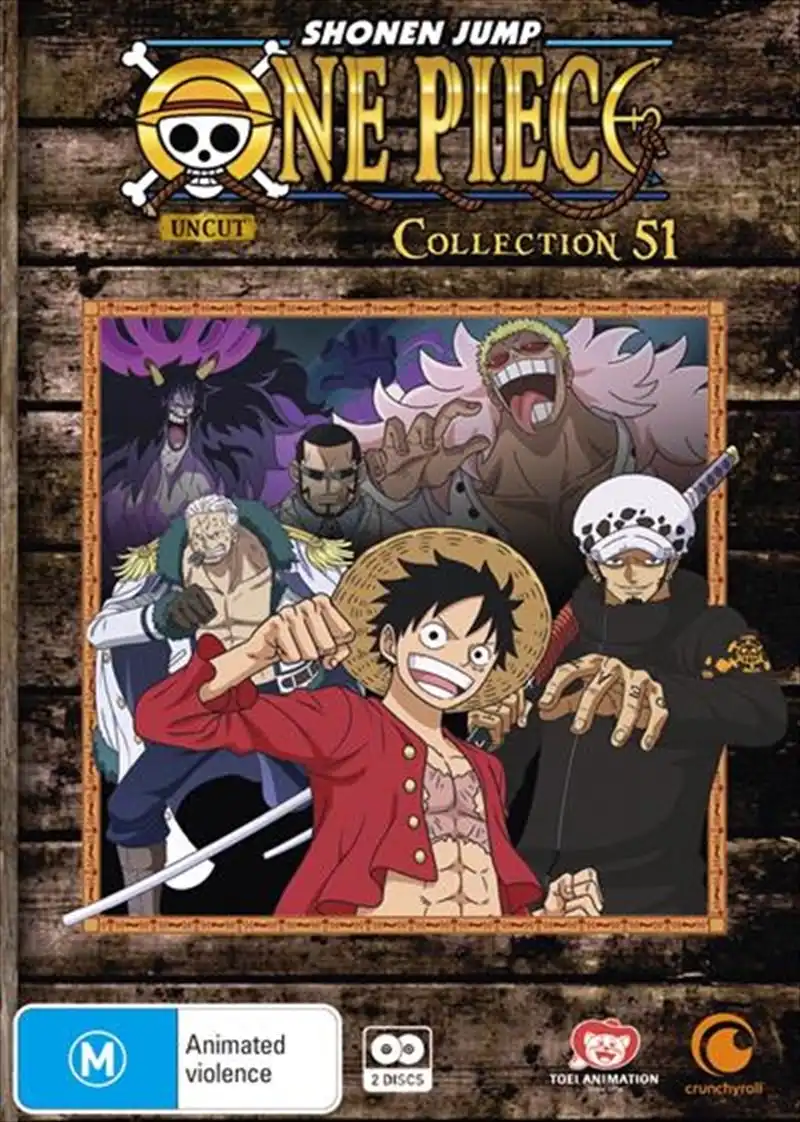 One Piece Uncut Collection 51 Eps 615 628 DVD