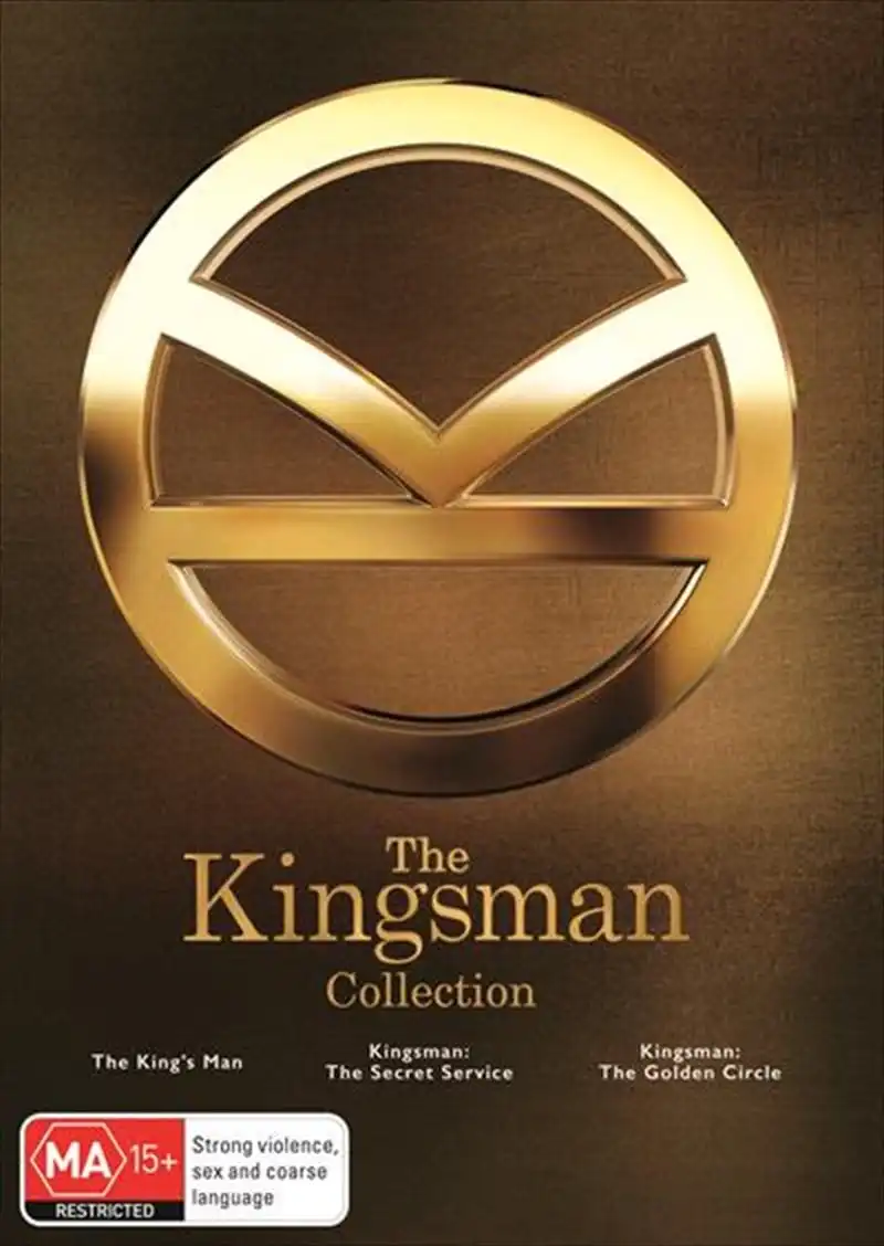 Kingsman The Secret Service Kingsman The Golden Circle The Kings Man Triple Pack DVD