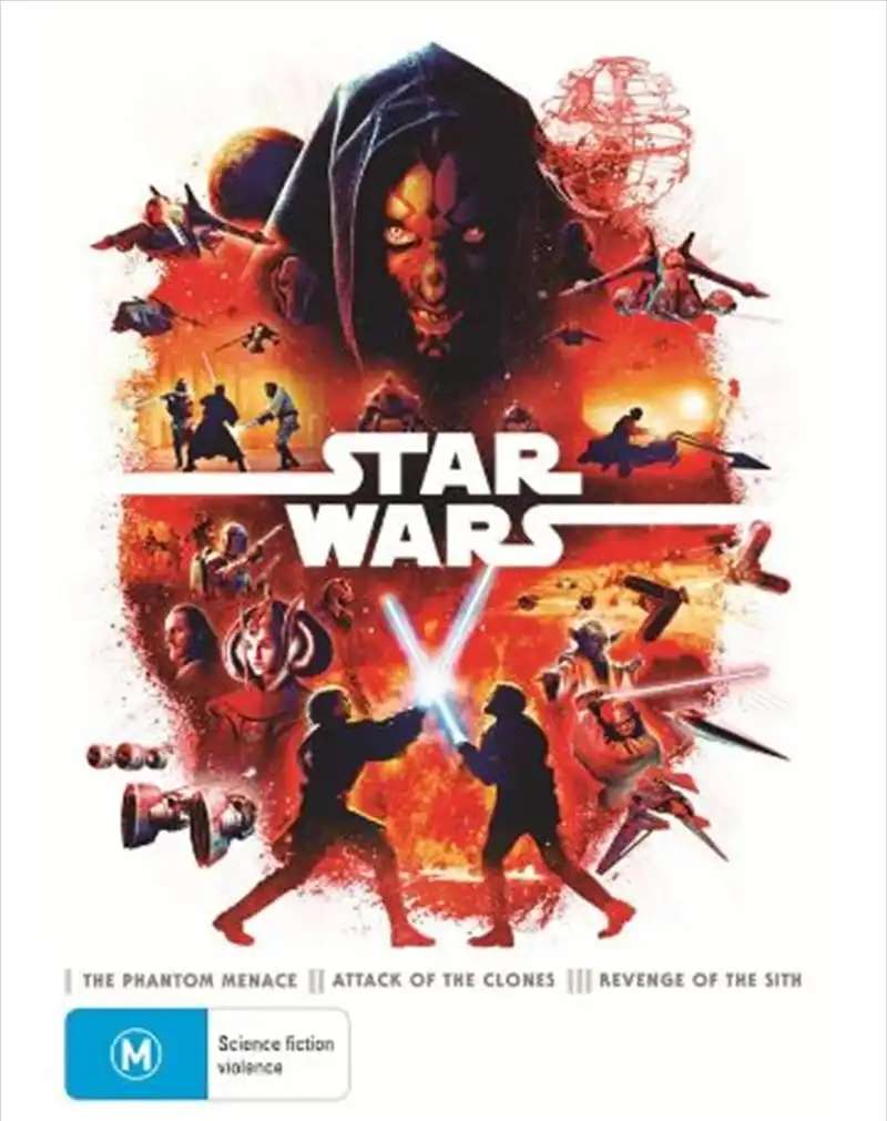 Star Wars Prequels Episodes 1 3 DVD