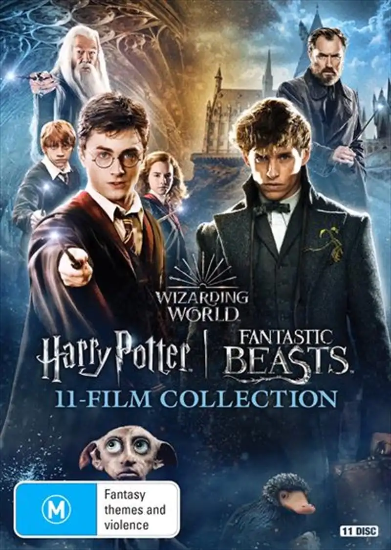 Harry Potter Fantastic Beasts 11 Film Collection DVD