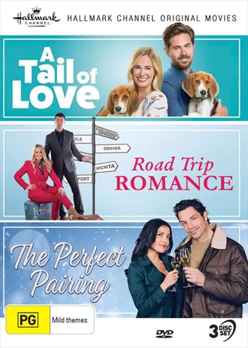 Hallmark A Tail Of Love Road Trip Romance The Perfect Pairing Collection 18 DVD
