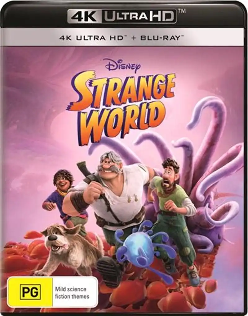 Strange World Blu ray UHD