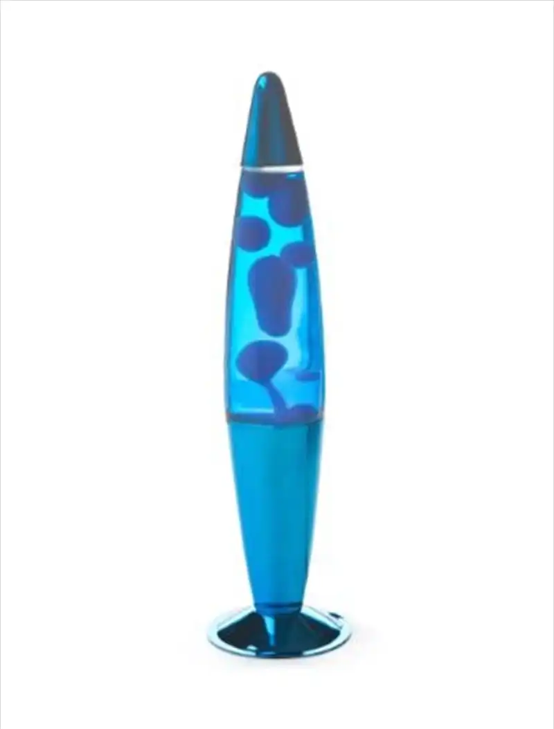 Blue/Blue/Blue Metallic Peace Motion Lamp