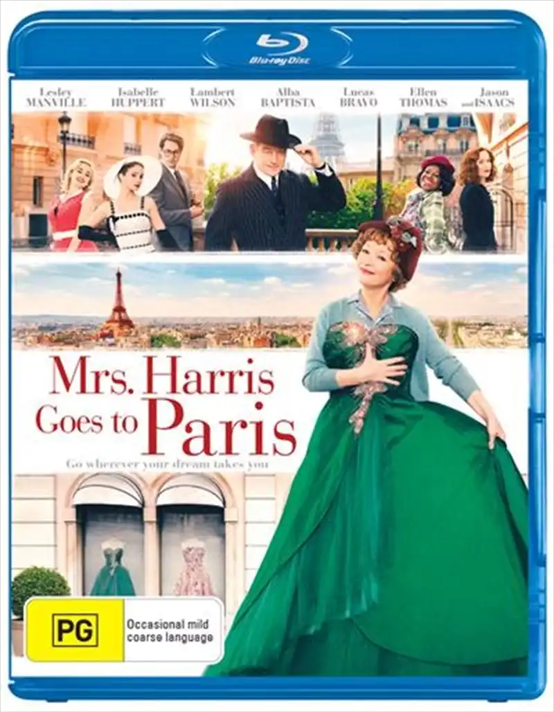 Mrs Harris Goes To Paris Blu ray