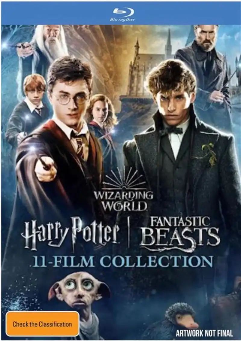 Harry Potter Fantastic Beasts 11 Film Collection Blu ray