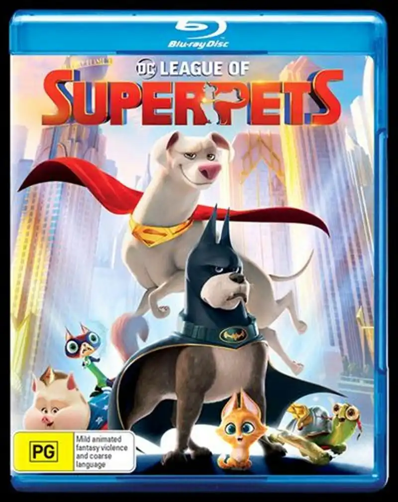 DC League Of Super Pets Blu ray