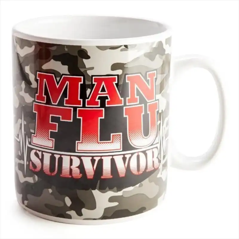 Man Flu Survivor Huge Mug
