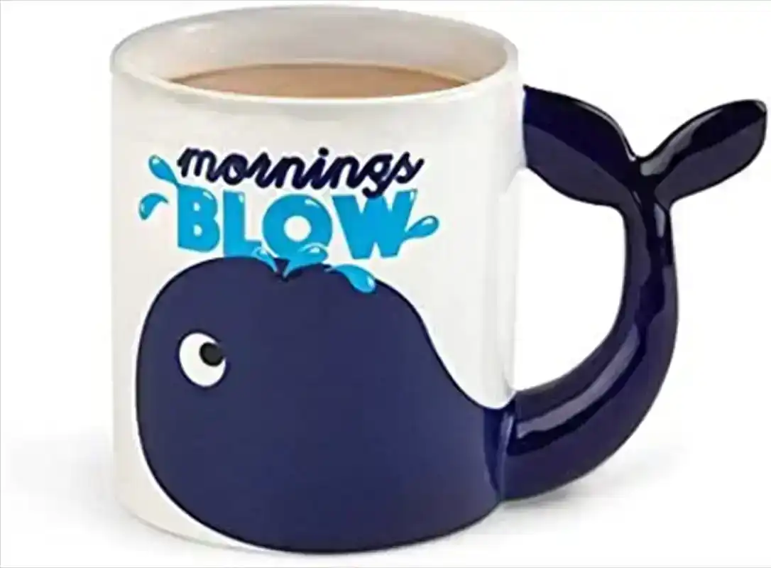 Big Mouth Mornings Blow Coffee Mug