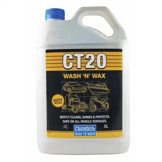 Chemtech CT20 Wash n Wax 5L - CT20-5L