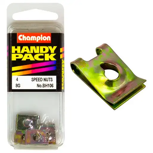 Champion Handy Pack Speed Nuts 8G x 21/32x7/16" Spire - BH106
