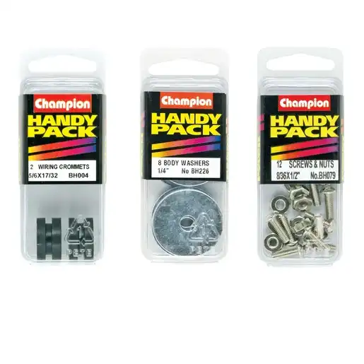 Champion Handy Pack Rubber Wiring Grommet 5/8x1" CWG - BH010