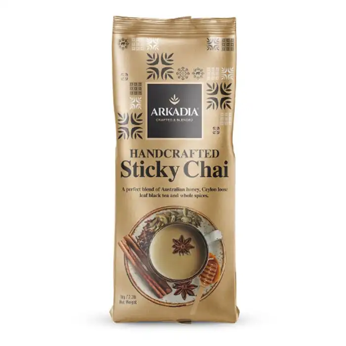 Arkadia 1kg Handcrafted Sticky Chai Loose Leaf Honey Blend Black Tea Hot Drink