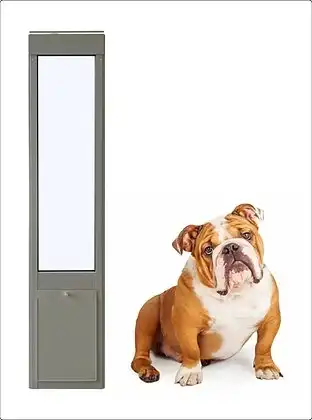 Sliding Door Pet Insert - Bulldog