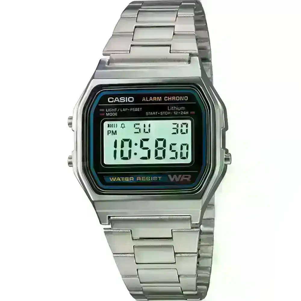 Casio Vintage A158WA-1 Digital Mens Watch