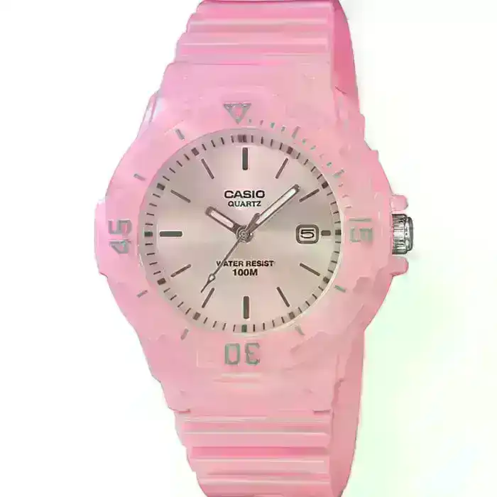 Casio LRW200H-4E4 Pink Resin Youth Watch