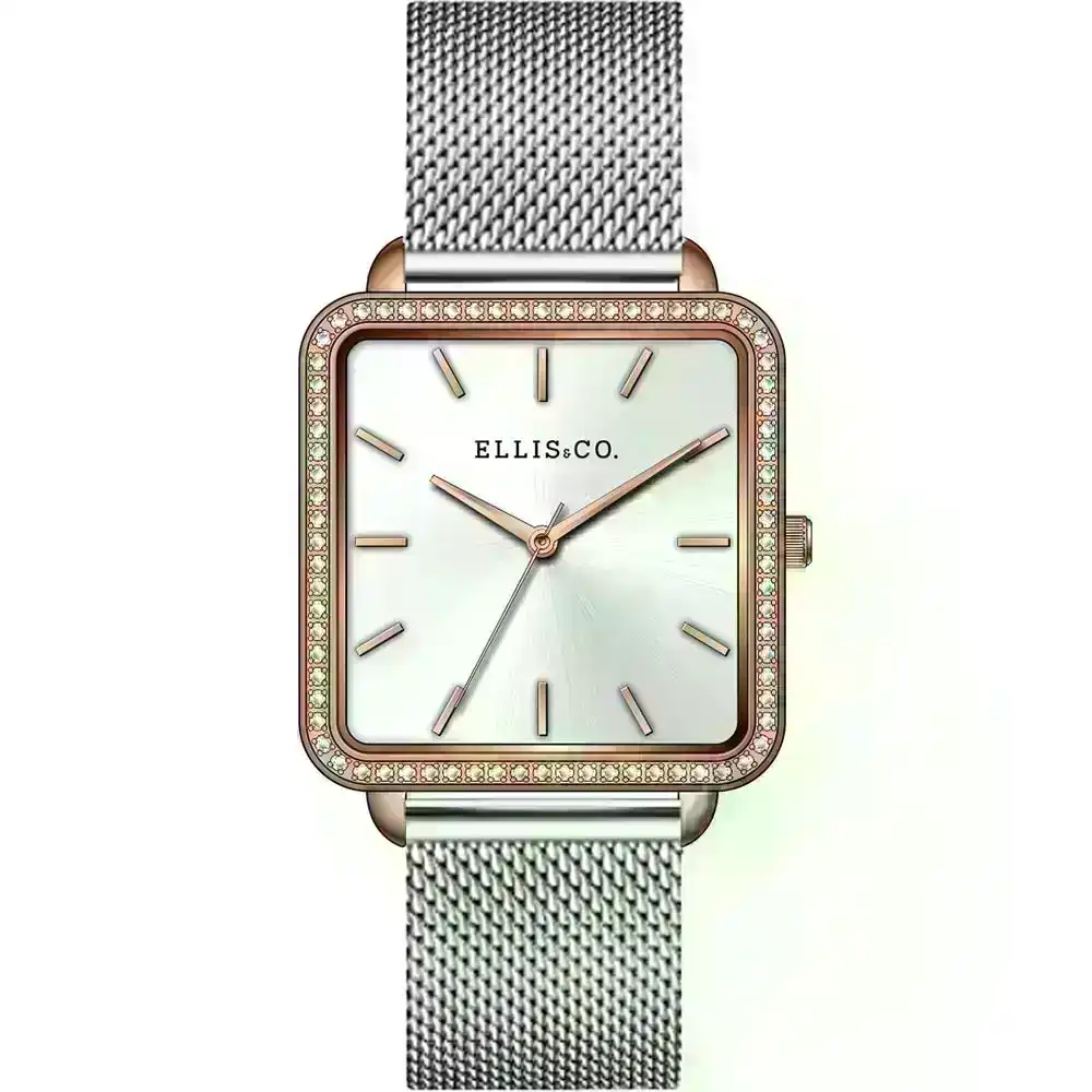 Ellis & Co Carly Stainless Steel Womens Watch