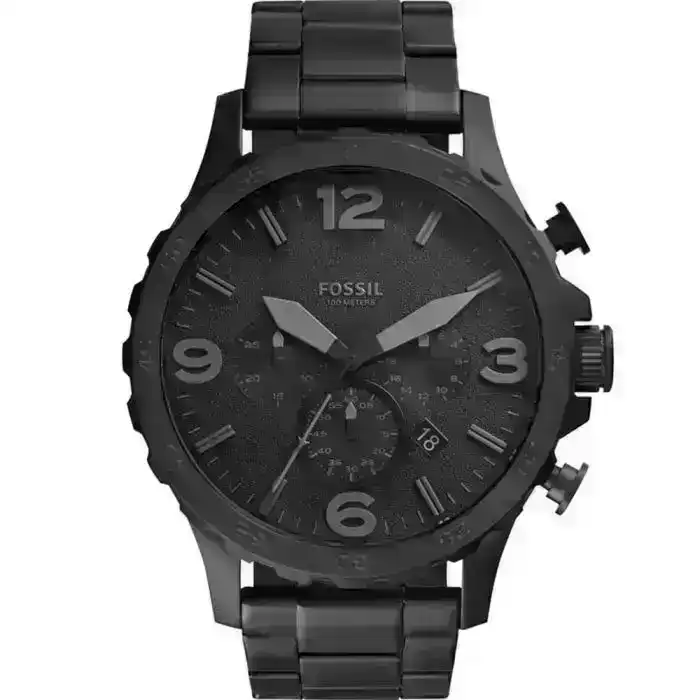 Fossil 'Nate' Multi-Function JR1401 Stainless Steel